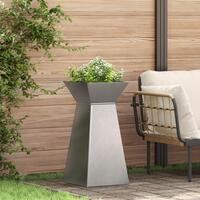 Planteholder Rustfrit stål 35 x 35 x 73 cm Dekorative indlæg