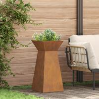 Planteholder Vejrbestandigt stål 35 x 35 x 73 cm Metalplanteholder