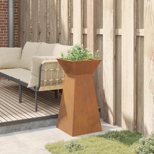 Planteholder Vejrbestandigt stål 35 x 35 x 73 cm Metalplanteholder