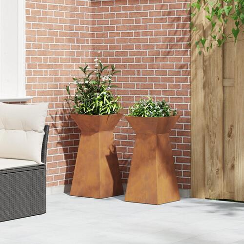 Plante Stativ Vejrresistent Stål 35 x 35 x 73 cm Holdbar