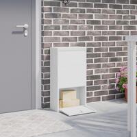 Pakke Drop Box Hvid 44x22x82 cm Stål