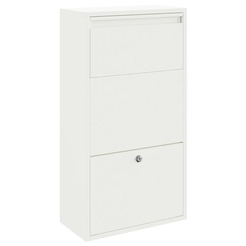 Pakke Drop Box Hvid 44x22x82 cm Stål