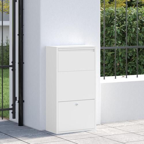 Pakke Drop Box Hvid 44x22x82 cm Stål