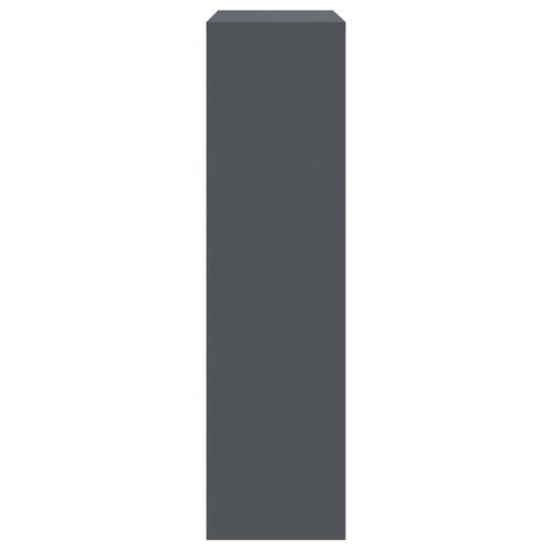 Pakke Drop Boks Antracit 44x22x82 cm Stål