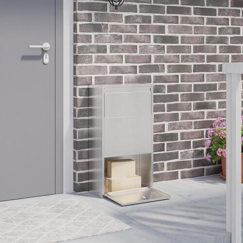 Parcel Drop Box 44x22x82 cm Rustfrit stål
