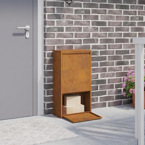 Pakke Drop Boks 44x22x82 cm Vejrbestandig Stål
