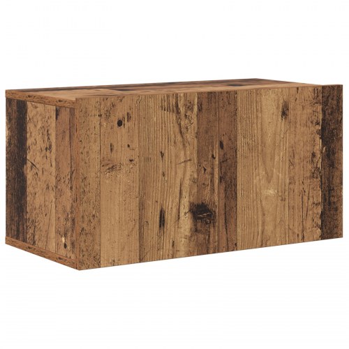 Vægmonteret TV-skab 60 x 30 x 30 cm - brun
