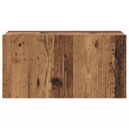 Vægmonteret TV-skab 60 x 30 x 30 cm - brun