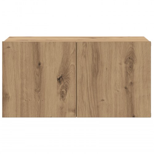 Væghængt TV-skab 60 x 30 x 30 cm - brun