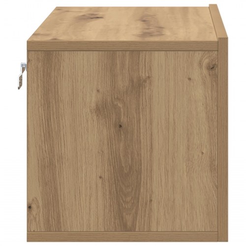 Væghængt TV-skab 60 x 30 x 30 cm - brun