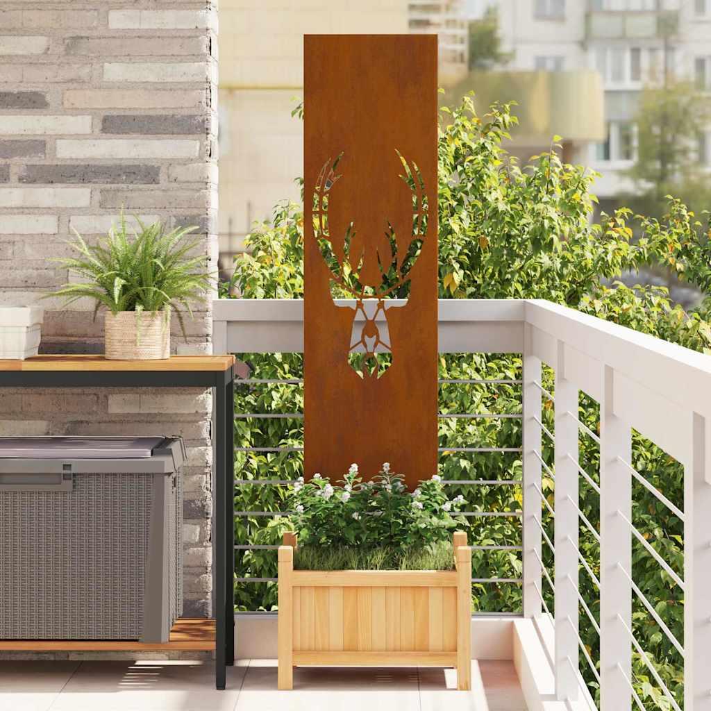 Have Dekorativ Panel Rusten 32 x 140 cm Forvitret stål