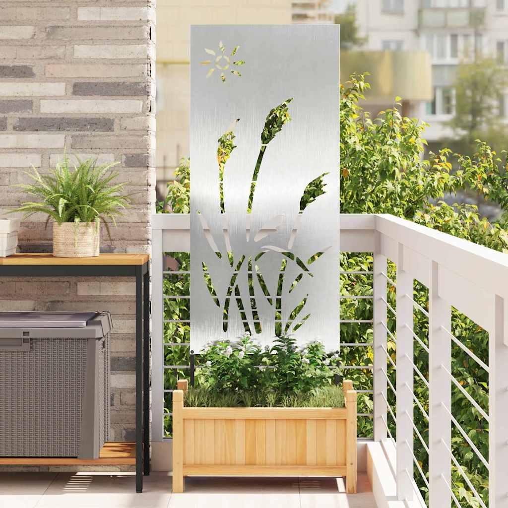 Have Dekorativ Panel Sølv 50 x 140 cm Rustfrit stål