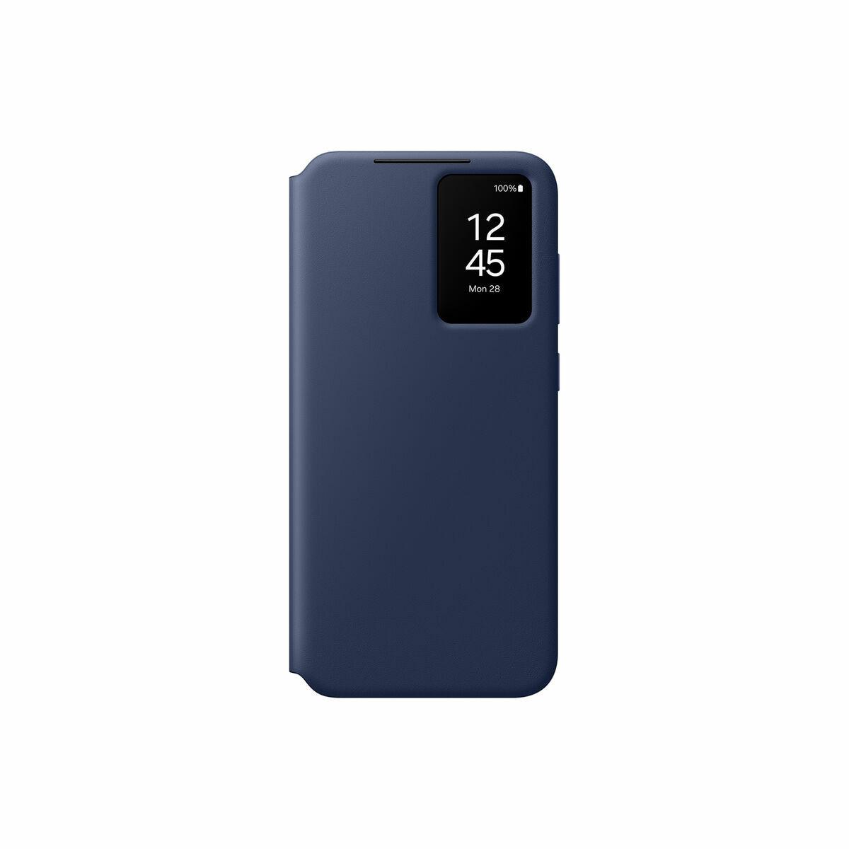Samsung mobilcover til Galaxy S24 - Navy Blå pungecover