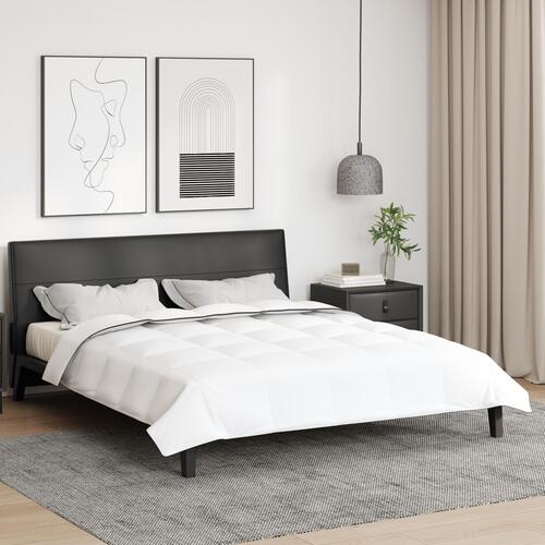 Vinter dyne Hvid 260 x 220 cm 105gsm fersken polyester