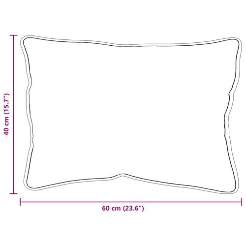 Hovedpude Hvid 40 x 60 cm 85gsm 100% polyester