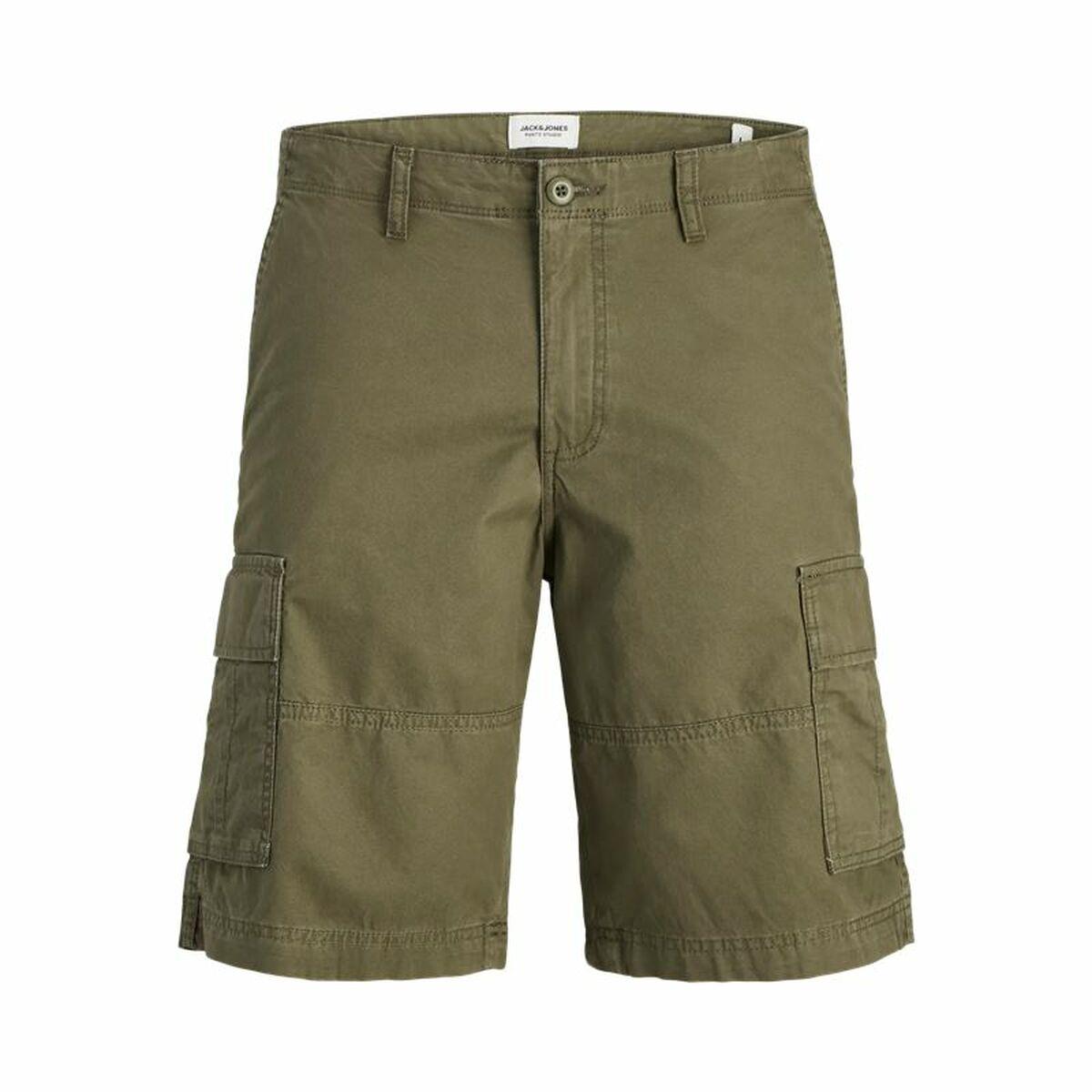 Jack & Jones JPSTCOLE Mateo Cargo Shorts - Grøn (XL)