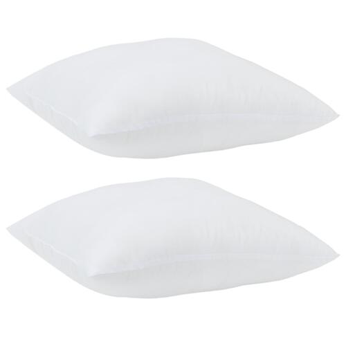 Puder 2 stk Hvid 60 x 60 cm 85gsm 100% polyester