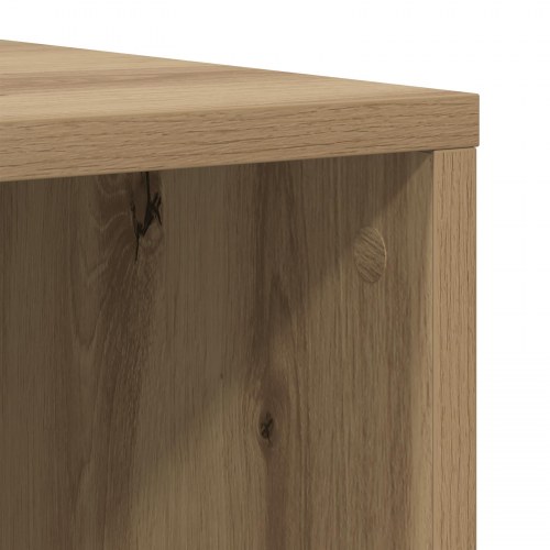 TV-møbelsæt med hylde 2 stk Artisan egetræ 107 x 35 x 37 cm