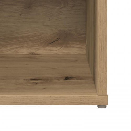 TV-møbelsæt med hylde 2 stk Artisan egetræ 107 x 35 x 37 cm