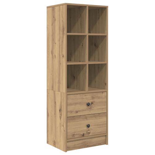 Skrivebord med opbevaring Artisan egetræ Konstrueret træ