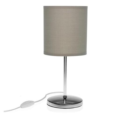 Bordlampe Lysegrå Metal Keramik (13 x 13 x 29,5 cm)