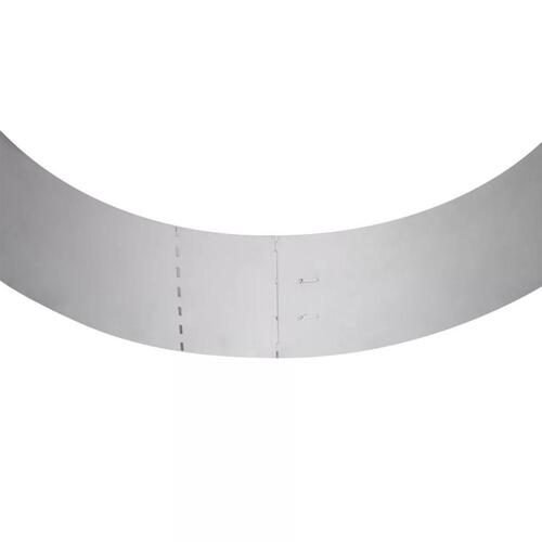 Fleksibel bedkant 10 stk. 100x14 cm galvaniseret stål