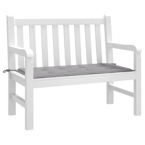 Hynde til havebænk 120x50x4 cm oxfordstof grå (OUTLET A)