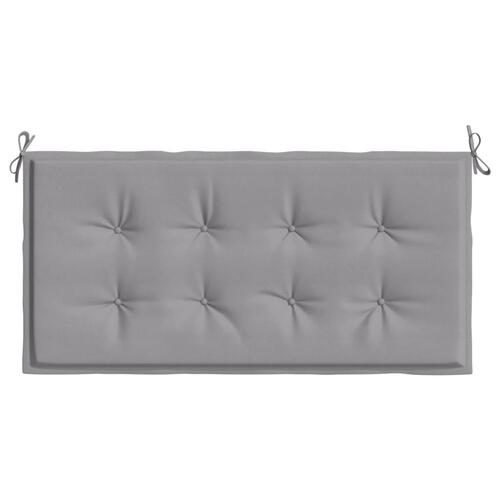 Hynde til havebænk 120x50x4 cm oxfordstof grå (OUTLET A)
