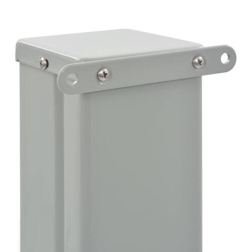 Sammenrullelig sidemarkise til terrassen 120 x 300 cm sort (OUTLET A)