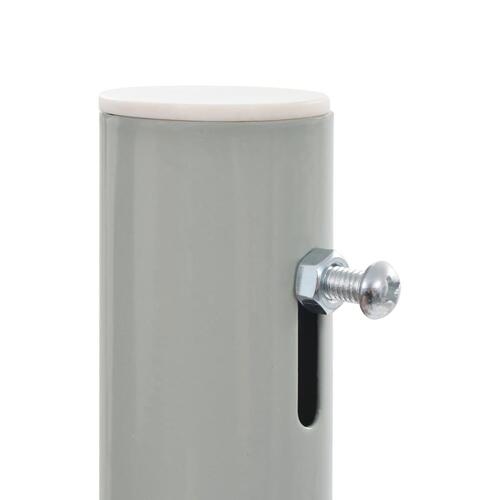 Sammenrullelig sidemarkise til terrassen 120 x 300 cm sort (OUTLET A)