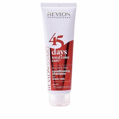 Shampoo og Hårbalsam 2 i 1 45 Days Revlon brave reds - 275 ml (OUTLET A+)