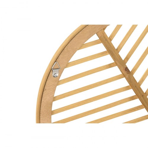 Sengegavl i bambus, brun - 190 × 2,5 × 81 cm