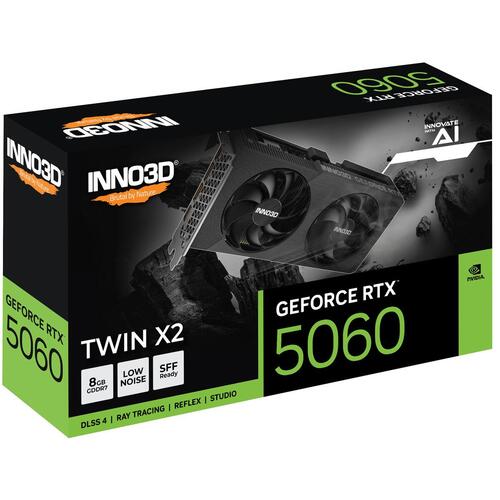 INNO3D GeForce RTX 5060 Twin X2 - 8 GB GDDR7 grafikkort