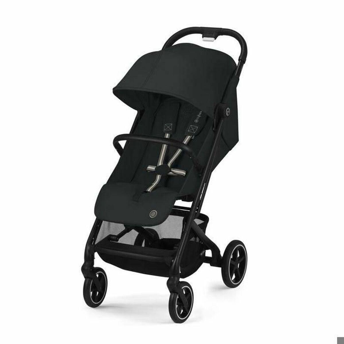 Cybex klapvogn - sort, foldbar med fodstøtte