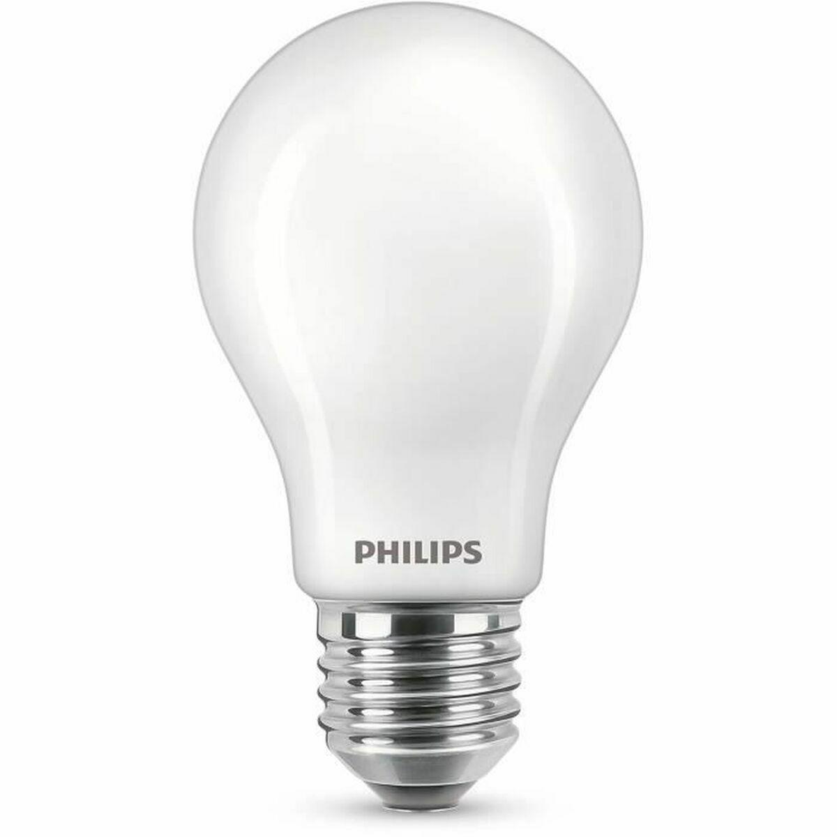 Philips LED pære E27, 2700 K, 2-pak - varm hvid (100 W ækv.)