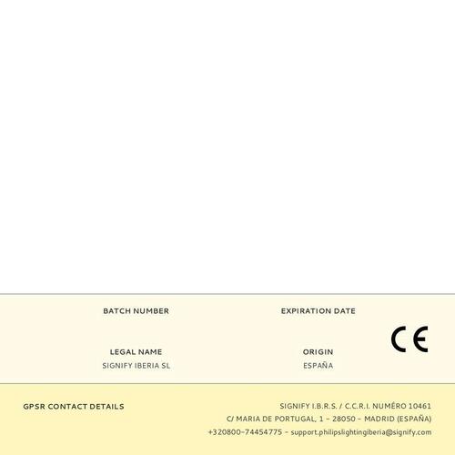 LED Lampe Philips 4,6 W GU10 Hvid F (2700 K)
