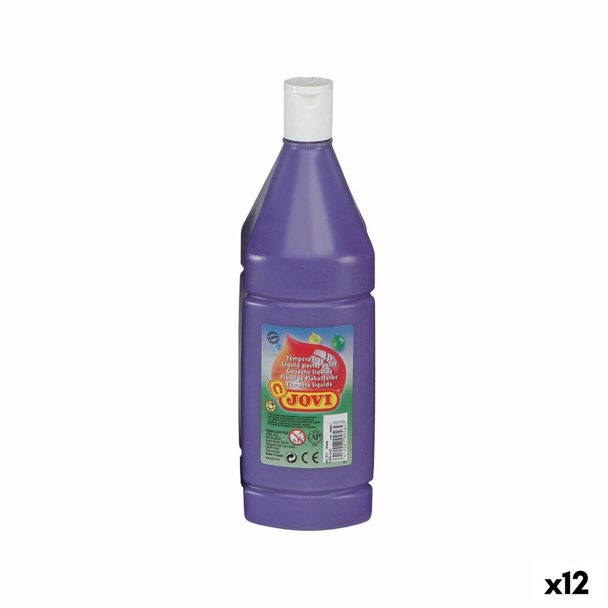 Jovi tempera-maling, violet 500 ml - 12 stk.