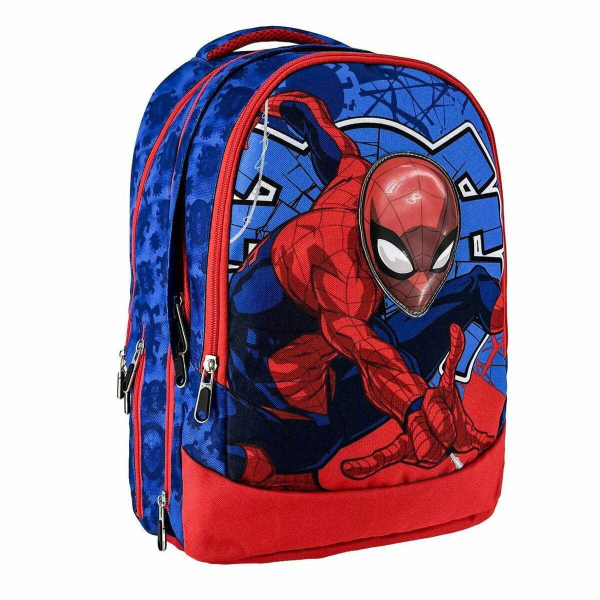 Spider-Man skoletaske - Rød, 41 cm