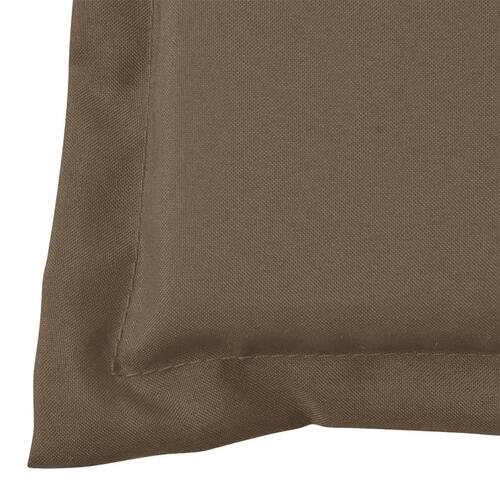 Hynde til havebænk 180x50x4 cm oxfordstof gråbrun (OUTLET A)