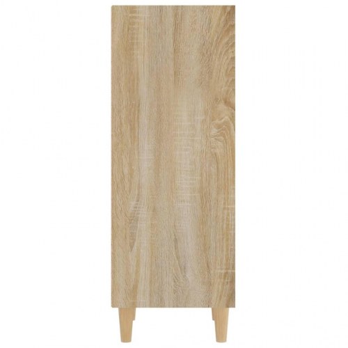 Skænk med 3 rum 34,5 x 32,5 x 90 cm - sonoma-eg