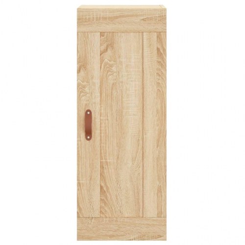 Skab 34,5x34x180 cm konstrueret træ sonoma-eg