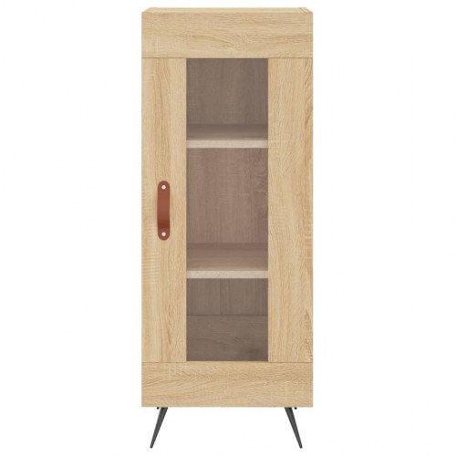 Højskab 34,5×34×180 cm i konstrueret træ - sonoma-eg