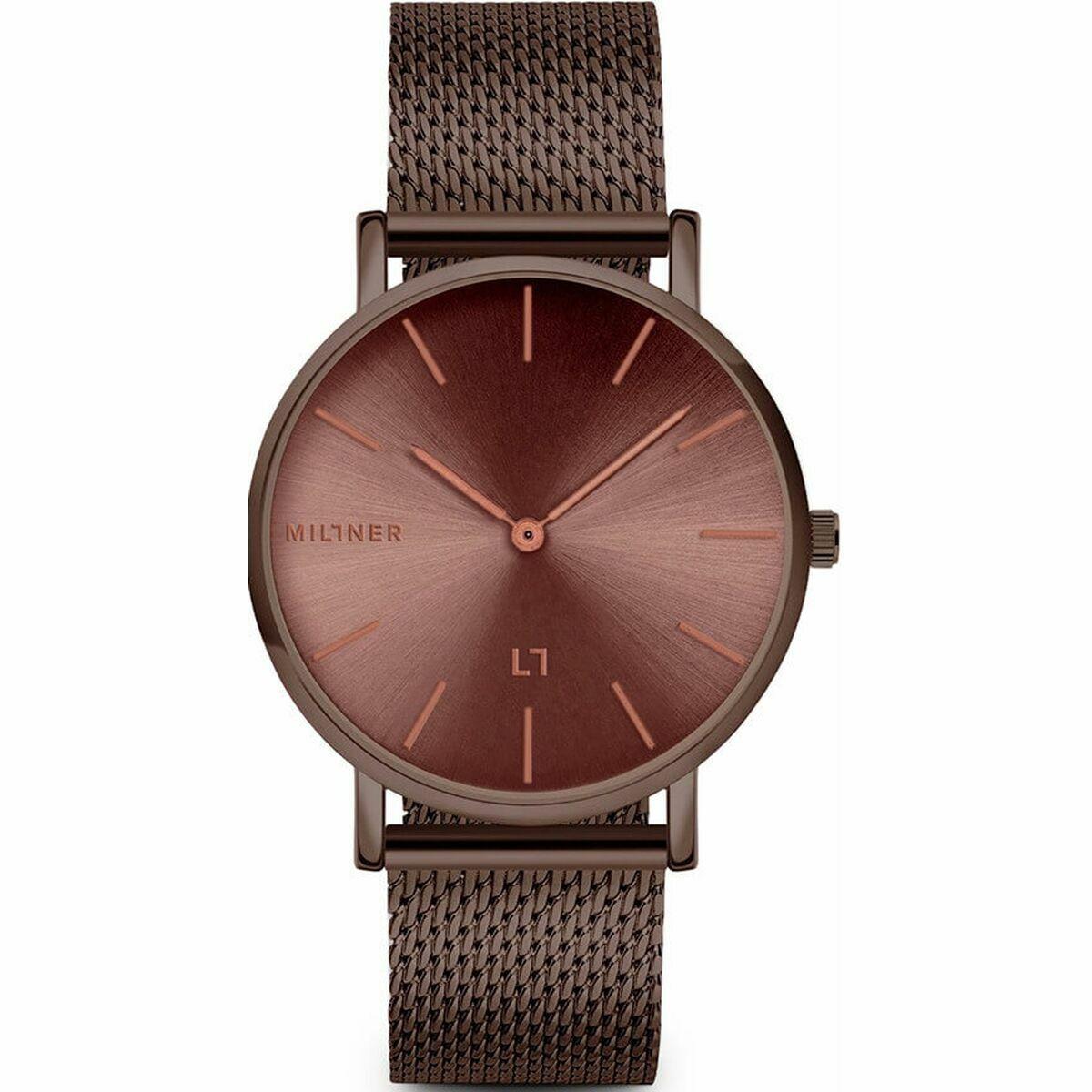 Millner Dameur 0010123-MAYFAIR - Ø 40 mm, brun/rød