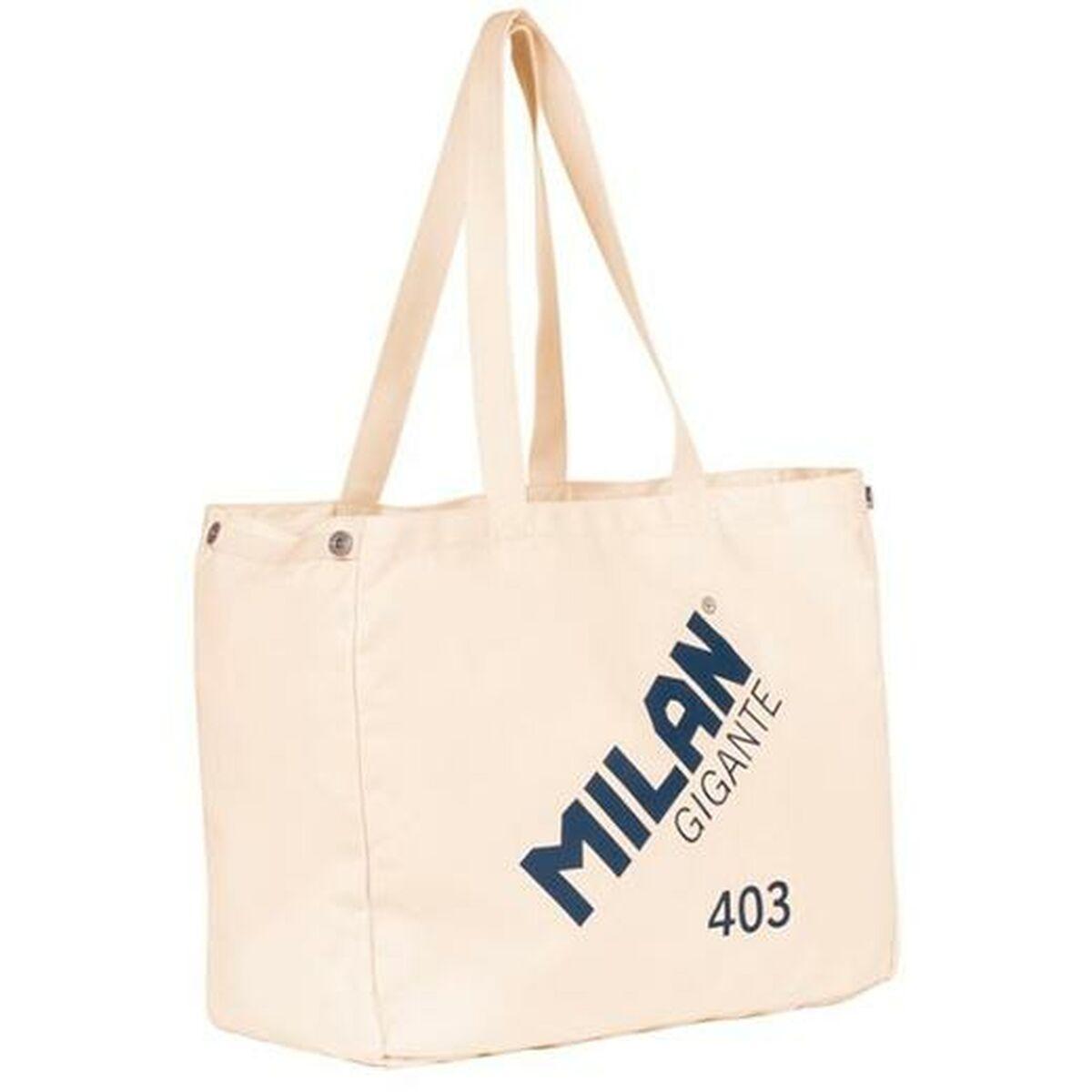 Milan tote bag - Beige, 51 × 40,5 × 21,5 cm (40 l)