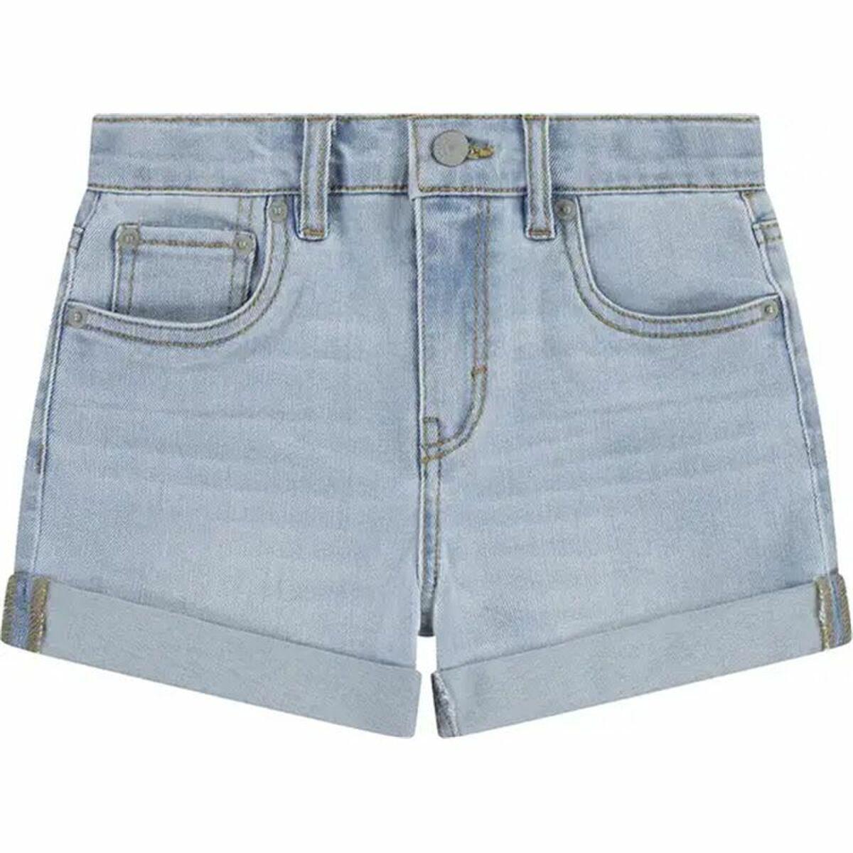 Levi's LVG Girlfriend shorts - Heat Wave, blå (6 år)