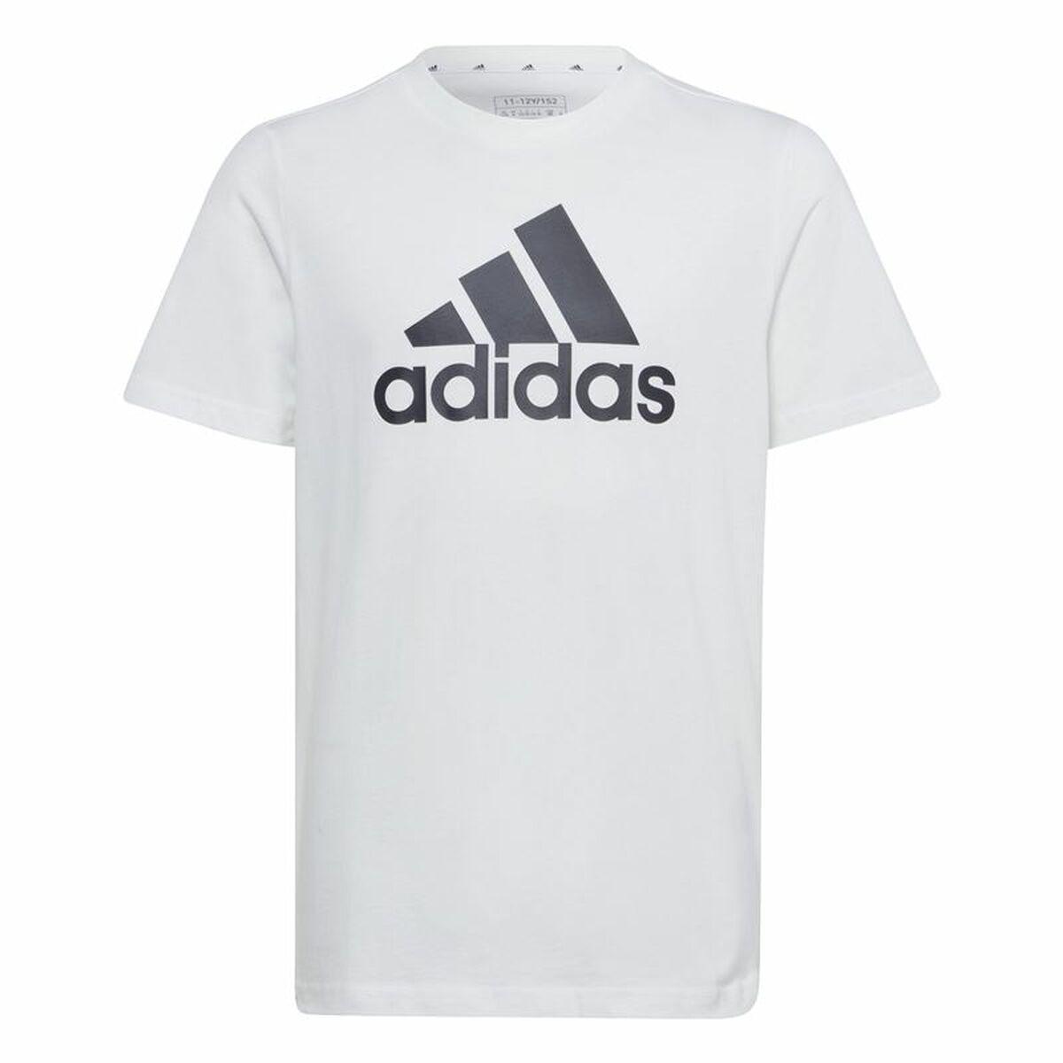 Adidas Essentials Big Logo Cotton børne T-shirt, 7-8 år