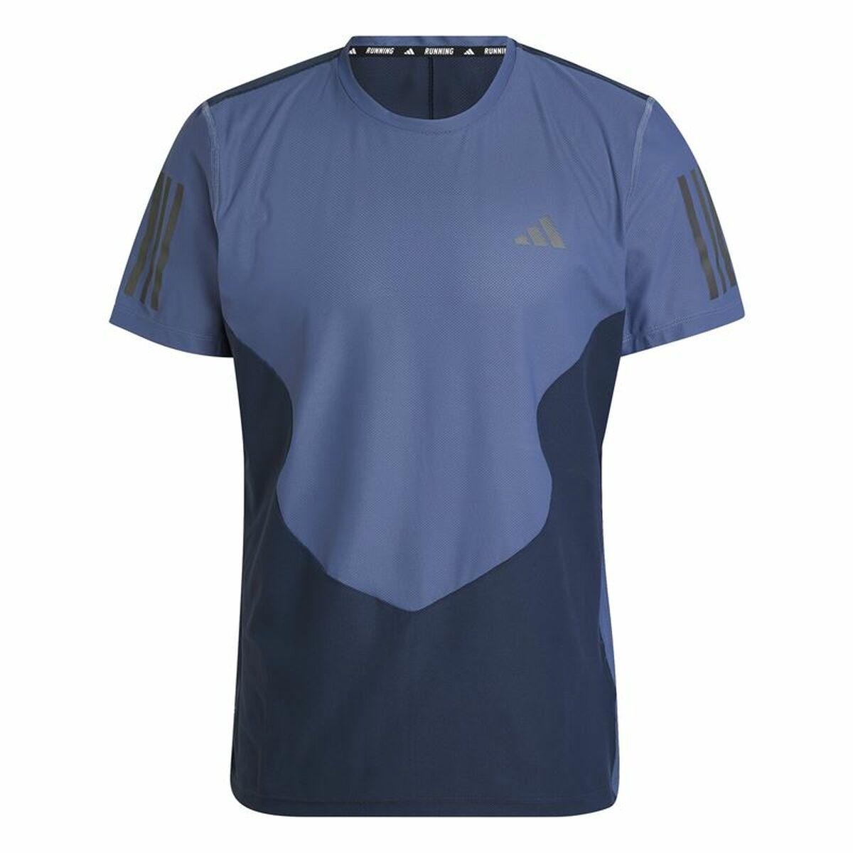 Adidas Own The Run Colorblock kortærmet T-shirt til mænd - str. M