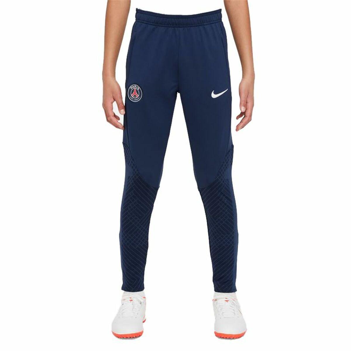 Nike Paris Saint‑Germain Strike træningsbukser til drenge, marineblå (13-15 år)