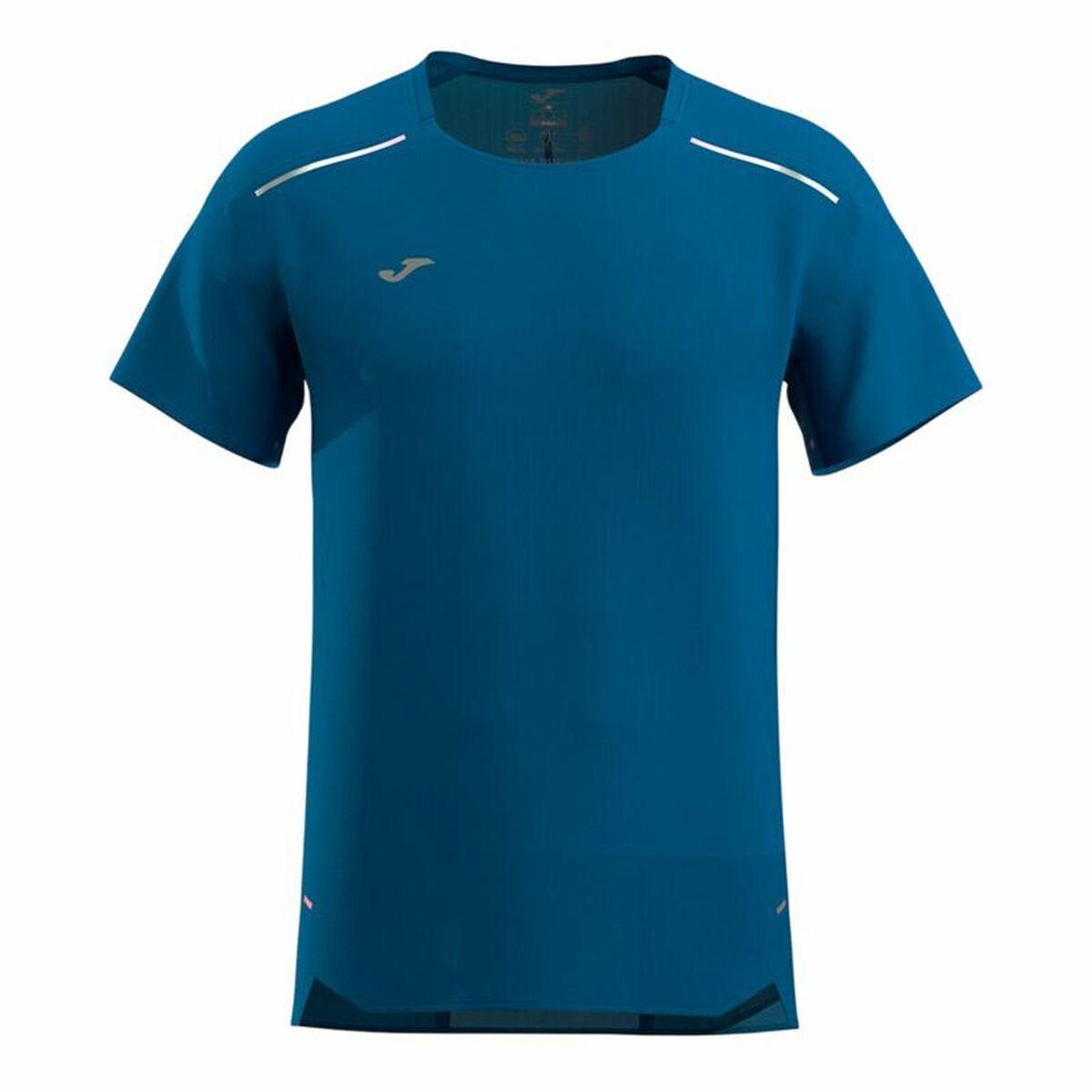 Joma Sport R-City løbe T-shirt til mænd, kortærmet - Blå (L)