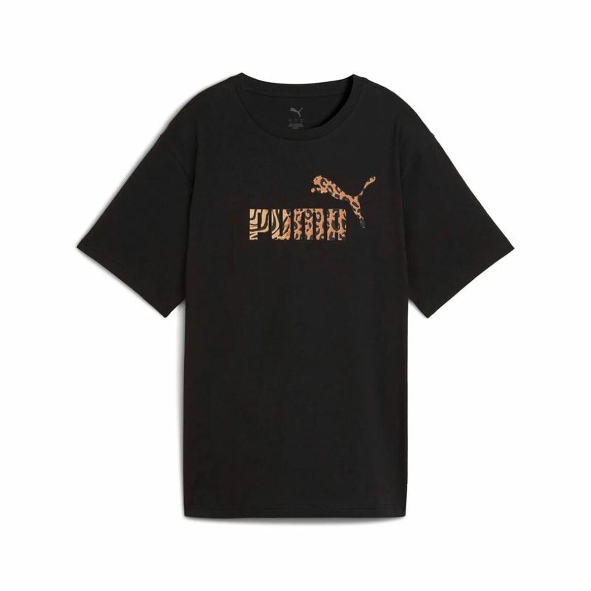 Puma Essentials dame T-shirt, kortærmet, sort - L